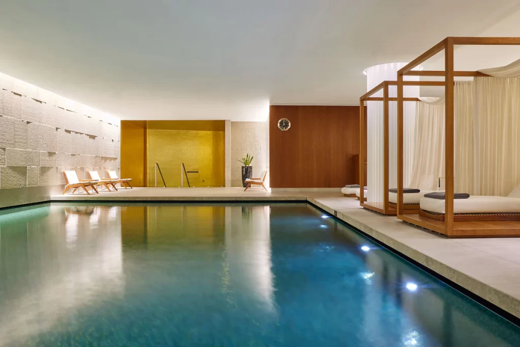 Bulgari Hotel London swimming pool